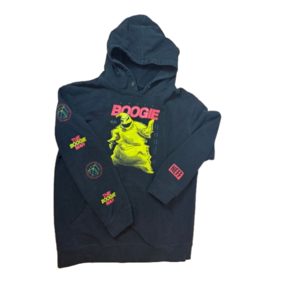 Official NEFF x Disney Nightmare Before Christmas Oogie Boogie Hoodie Mens M